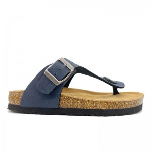 Boys Summer Thong Cork Footbed Slider