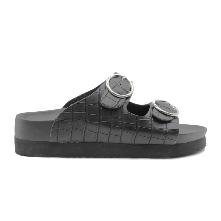 Manfufacturer Ladies Croc Soft Footbed Sandals