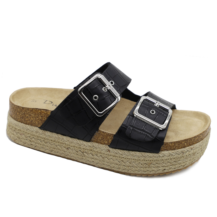 Jute cork sandal