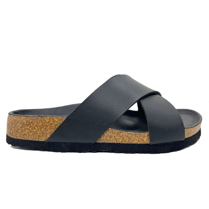 Manufacture Mens Cross Strap Soft Bio slippers