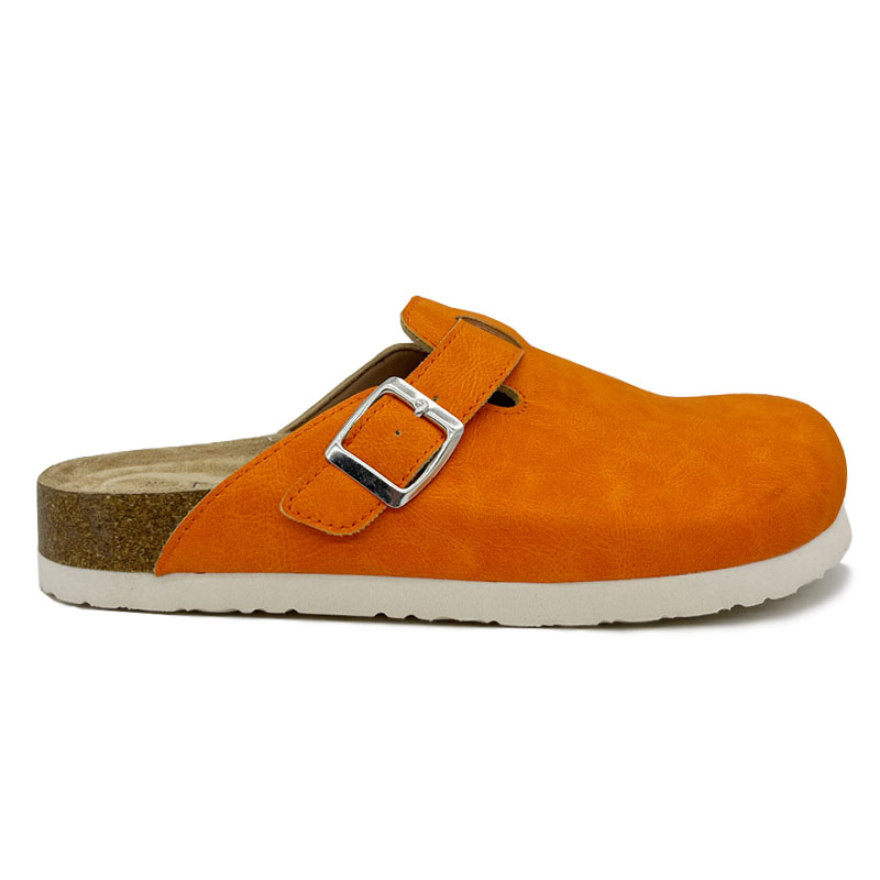 Ladies Classic Cork Footbed Mules Shoes