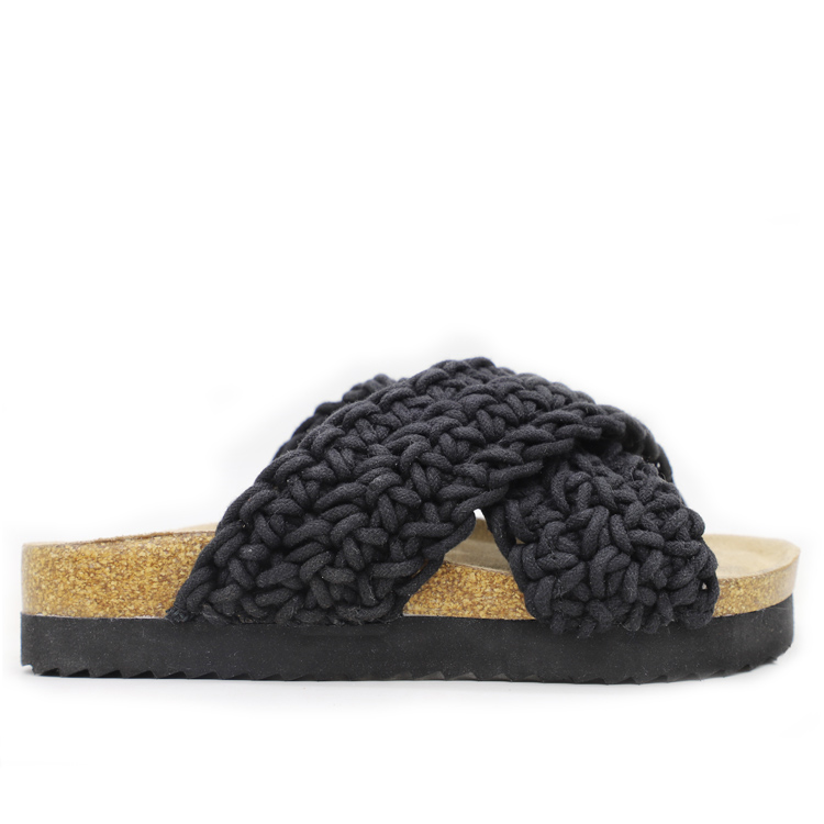 Girls customized crochet cottone Bio Sandals