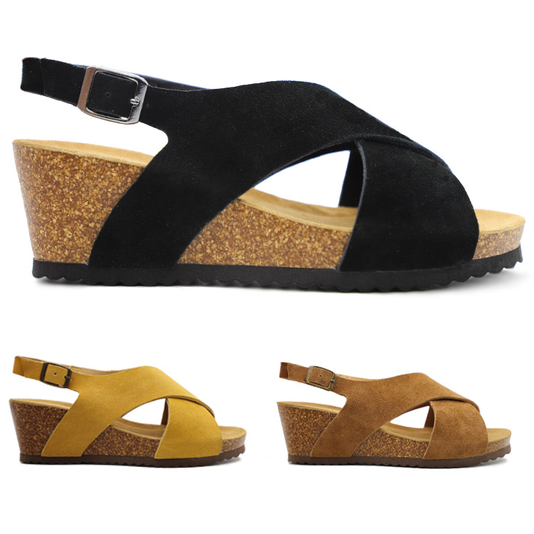 wedge cork sandal